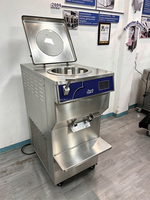 Máquina de helado comercial vertical de enfriamiento por aire, con control de sobrarendimiento ajustable, para gelato y helado duro, en stock en EE. UU.
