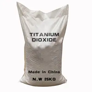 最佳样品价格25千克袋价格二氧化钛tio2 25千克纸袋金红石二氧化钛