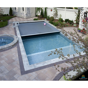 <span class=keywords><strong>Piscine</strong></span> extérieure et <span class=keywords><strong>automatique</strong></span>, <span class=keywords><strong>couverture</strong></span> de sécurité Pour l'hiver, accessoire de natation - Product Image 2