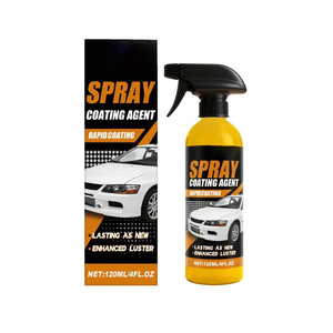 Revêtement <span class=keywords><strong>céramique</strong></span> pour voitures - Lavage et detailing <span class=keywords><strong>auto</strong></span> sans eau 3 en 1 - Agent de revêtement à effet rapide pour voiture - Couche de finition haute brillance - Product Image 2