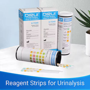 Solução de Precisão Premium: Tiras de Teste de Urina com 5 Parâmetros para Testes Abrangentes de Glicose, pH, Proteínas, Cetonas e Sangue. - Product Image 5