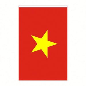 ธงโพลีเอสเตอร์เวียดนามขนาดเล็กแบบขายส่ง ธงชาติเวียดนามขนาดจิ๋ว ธงสามเหลี่ยมขนาดเล็กสำหรับตกแต่ง - Product Image 6