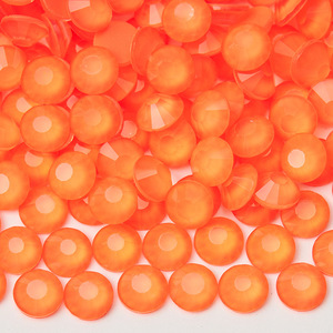 セリナクリスタル発光蛍光エコフレンドリーノンホットフィックスフラットバックルースラインストーン12面ダンス衣装ウェディングデコレーション - Product Image 5