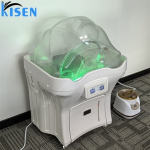 Lavabo Portátil KISEN sin Tuberías con Tanque de Almacenamiento de Agua Resistente y Carrito para Salones de Belleza y Barbería - Product Image 6