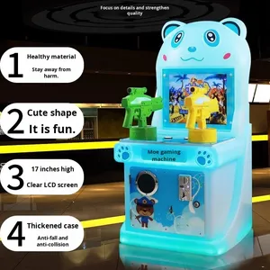 Machine de jeu de tir à l'eau à monnayeur pour deux joueurs, en plastique, pour aire de jeux pour enfants, stand de rue, divertissement - Product Image 2