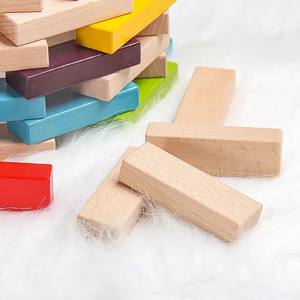 Bloques de Construcción de Madera Apilables, Juego de Bloques, Juguete Educativo de Construcción, Castillo de Equilibrio, Juguete DIY para Niños - Product Image 5