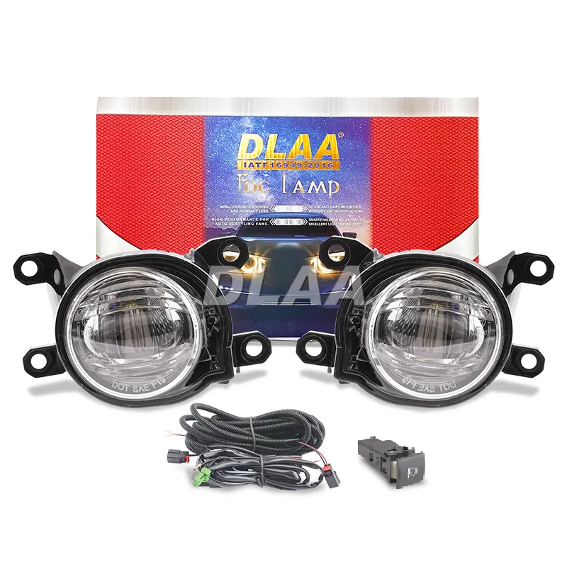 TY9977-LED DLAA для автомобилей, 2019 светодиодная противотуманная фара с функцией охлаждения вентилятора
