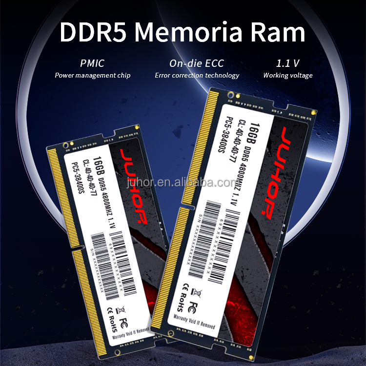 JUHOR DDR5 4800mhz 16GB RAM - Budget-Friendly Desktop Memory