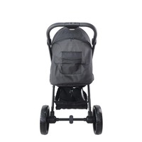 Guidon réglable pliable de luxe en gros 3 roues tout terrain poussette de jogging pour bébé