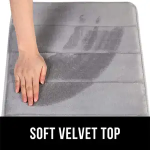 Всасывающий пенополиуретановый коврик для ванной (CHAKME) из пены с эффектом памяти нескользящий коврик для прихожей ванной и спальни
