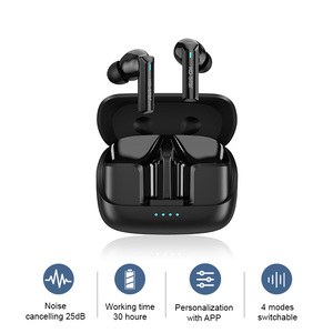 Auricolari da Gaming Wireless <span class=keywords><strong>Bluetooth</strong></span> TWS con Cancellazione del Rumore, Driver Dinamico da 10mm, Connessione Type-C - Product Image 1