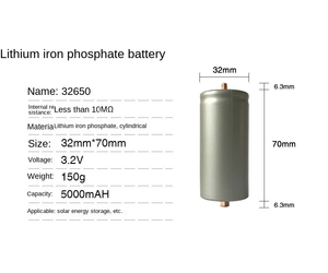 Prismatic Rechargeable Phosphate Lfp Lifpo4 3.2V 5AH Lifep04 Bateria Lithium Ion Battery Cell - Product Image 3