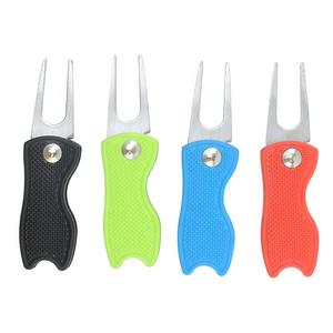 เครื่องมือซ่อมไม้กอล์ฟพร้อมที่วางลูกกอล์ฟโลหะเครื่องมือซ่อมไม้กอล์ฟส้อมสนามสีเขียวอุปกรณ์เสริมสำหรับกอล์ฟ - Product Image 3