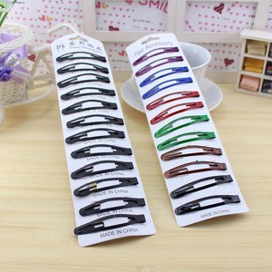 Hair <b>Clip</b> Black 10 Cm Top <b>Clamp</b> For Women Daily Use Made In China - Product Image 1