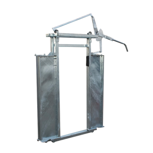 เครื่องมือจัดการฟาร์มปศุสัตว์ทำจากเหล็กชุบสังกะสีสำหรับงานหนักพร้อมหัวแบบเลื่อนเลื่อนเลื่อน - Product Image 2