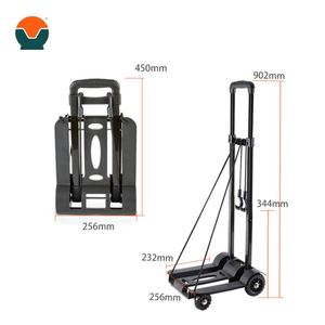 Tianyu cá nhân di chuyển giỏ hàng nhựa mini xe đẩy hành lý giỏ hàng 50kg Tải Công suất mô hình t819n trong kho - Product Image 1