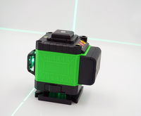 Niveau laser vert 8 lignes 360° °   Niveau laser rotatif à ligne croisée auto-nivelant pour la construction extérieure