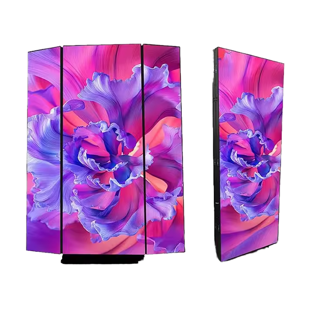 High Bright Full Color Digital Signage LED Display Screen with Floor Stand Graphics & SDK Support for Marketing Advertising