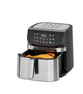 หม้อทอดไร้น้ำมันขนาดใหญ่ 9 ลิตร สำหรับครัวเรือนยุคใหม่ ทำจากสแตนเลส - Product Image 3