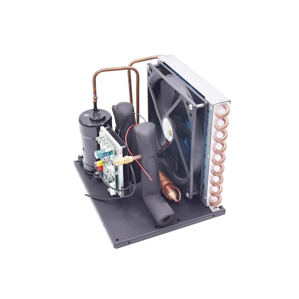 DC 24V 600W Small Refrigeration Condensing Cooling Unit for Mini Cold ...