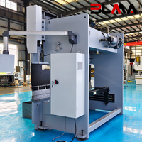 Presse plieuse hydraulique CNC WC67K 80T2500 TP10S neuve d'usine, machine de pliage automatique à 4+1 axes pour le traitement des métaux en aluminium