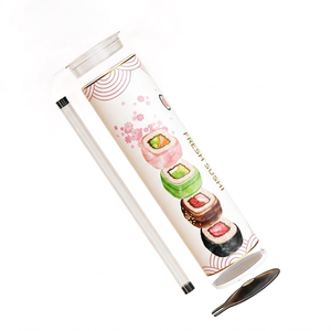 Eco-Friendly Customizable Push-Up Sushi Tube Custom Sushi Packaging Box Wholesale Low MOQ - Product Image 2