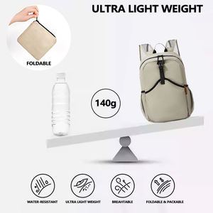 PRYES Individuell Gestalteter Wasserdichter Leichter und Faltbarer Wanderrucksack Fahrradtasche Vielseitiger Allzweck-Rucksack - Product Image 3