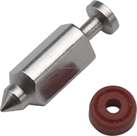 Kit de réparation de carburateur avec soupape flottante 398188, 3.5hp, 5hp, 281144, 299096, 398183, 281178 pour moteurs Briggs & Stratton et soupape à aiguille