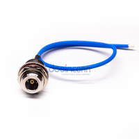 Câble RF RG405, 30 cm, connecteur femelle N semi-coaxial, pigtail