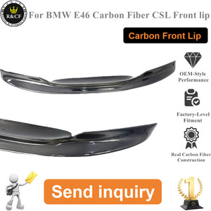 Kit de Carrocería de Fibra de Carbono Estilo <span class=keywords><strong>E46</strong></span> M3 <span class=keywords><strong>CSL</strong></span>, Labio Delantero para Parachoques Delantero para BMW <span class=keywords><strong>E46</strong></span> M3 - Product Image 2