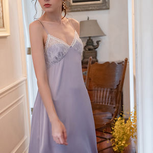 Lencería de Encaje Fino de Alta Calidad, Ropa de Dormir de Seda, Vestido Sensual, Lencería de Encaje Fino <span class=keywords><strong>para</strong></span> Mujer - Product Image 2