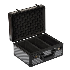 3 righe in alluminio porta scatola di visualizzazione graduata custodia per scheda PSA/BGS/One <span class=keywords><strong>Touch</strong></span> Case - Product Image 4