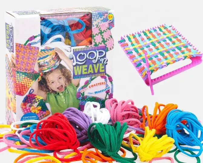 子供と大人のための織機キットおもちゃ織りおもちゃ