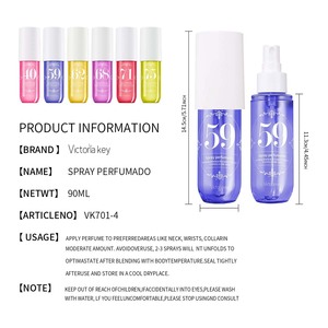 Profumo Spray di Alta Qualità a Lunga Durata per Donne, Fornitura Diretta dalla Fabbrica, 90ML, Fragranza Fresca di Nicchia, OEM ODM - Product Image 5