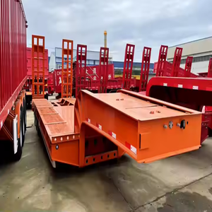 Semirremolque de plataforma plana personalizado de 13,5 M, remolque volquete utilitario de cubierta plana para uso en automóviles a la venta en Filipinas - Product Image 3