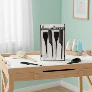 Set di pettini per tintura per capelli neri, 4 pezzi, per lo styling e la colorazione - Product Image 3
