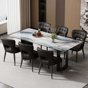 Juego <span class=keywords><strong>de</strong></span> <span class=keywords><strong>Comedor</strong></span>, Muebles <span class=keywords><strong>de</strong></span> <span class=keywords><strong>Comedor</strong></span> Nórdicos <span class=keywords><strong>de</strong></span> Cuero Moderno, Sillas <span class=keywords><strong>de</strong></span> Restaurante para Mesa <span class=keywords><strong>de</strong></span> <span class=keywords><strong>Comedor</strong></span> - Product Image 6