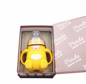 Biberon in Silicone per Neonati Grado Alimentare, Tettarella Morbida Anti-Colica in Silicone, Senza BPA, per l'Allattamento dei Neonati - Product Image 5