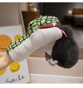 ตุ๊กตานกปากยาวน่ารักแปลกตา ตุ๊กตานกจำลองแปลกใหม่ ตุ๊กตานกขนปุยน่ารักแปลกตา ของขวัญขนาดใหญ่ - Product Image 3