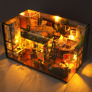 Casa de Muñecas en Miniatura para Armar, Juguete Creativo, Regalo Festivo, Rompecabezas 3D, Venta al por Mayor - Product Image 4