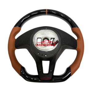 Volante Deportivo Color Negro Piano para Mercedes-Benz W204 Clase C 2008-2014 C200 C300 <span class=keywords><strong>C220</strong></span> CDI C63 <span class=keywords><strong>AMG</strong></span> Estate - Product Image 6