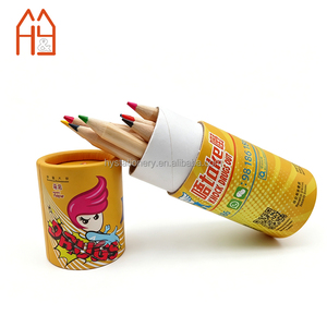 Ensemble de crayons de couleur miniatures en bois naturel de 12 couleurs, crayons de peinture mignons de 3,5 pouces pour enfants - Product Image 3