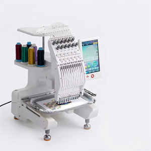 Machine à broder informatisée haute précision avec plusieurs aiguilles, garantie 5 ans, facile à utiliser, petite taille, idéale pour les débutants - Product Image 1