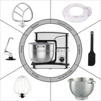 Batteur sur socle professionnel 12 vitesses 16L en acier inoxydable, moteur AC en cuivre pur, classe énergétique A+++ couleur personnalisable