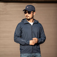 Chaqueta de Protección Solar de Alto Rendimiento Personalizada con Cremallera para Hombre, Marca Privada, Resistente, Tecnología Soft Shell, Servicio OEM Integral Premium