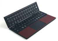 Nouveau clavier sans fil Bluetooth pliable à trois volets avec pavé tactile pour iPad, tablette, téléphone, ordinateur, léger, portable, à mécanisme ciseaux, personnalisable