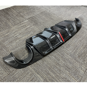 Mrd Q50 Khuếch Tán V2 Cho Infiniti Q50 2018 + Bất Carbon Sợi Phía Sau Bumper Phía Sau Khuếch Tán Phía Sau Môi - Product Image 4