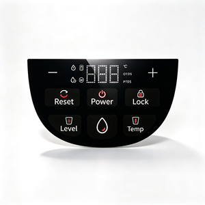 Panel de Control Personalizado OEM para Dispensador de Agua, Interruptor de Membrana, Adhesivo para Pantalla, Botón de Reinicio, Control de Temperatura, PVC, PET, Impresión Adhesiva - Product Image 2