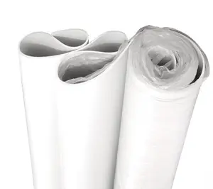 Rollo de lámina de goma de silicona blanca Industrial, 3mm, alta resistencia a la tracción, amortiguador de nitrilo