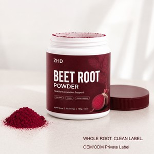 Polvo <span class=keywords><strong>de</strong></span> Raíz <span class=keywords><strong>de</strong></span> Remolacha Pura |   Suplemento <span class=keywords><strong>de</strong></span> Etiqueta Limpia |   5400mg Alta Dosis, Marca Privada, Apoyo para una Circulación Saludable - Product Image 1